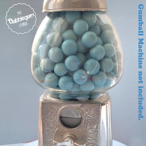 Gumballs bleus, chewing-gum bleu ! Gomme| Bonbons roses, Bonbons verts, Bonbons jaunes, Bonbons orange également disponibles QTÉ 50