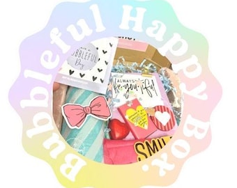 Positive Affirmation Gift Box: 'Hug in a Box' Pick-Me-Up