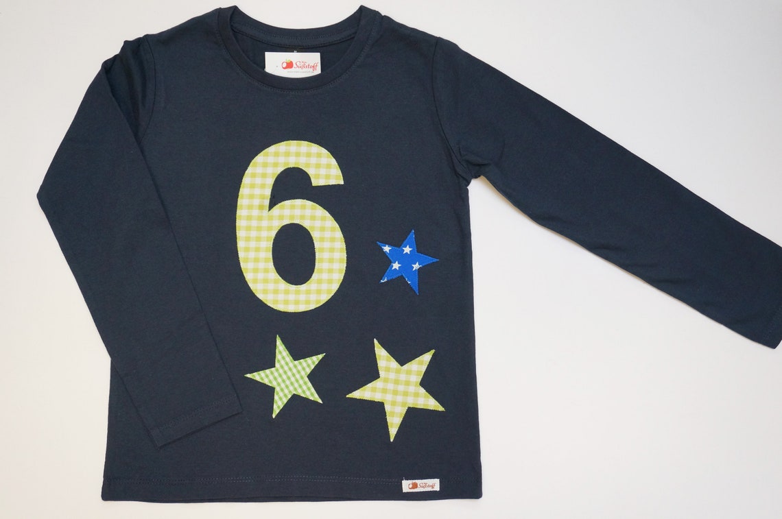 Shirt 6. Geburtstag Geburtstagsshirt Kinder Jungen Mädchen Etsy