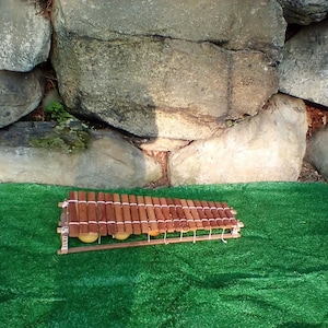 21 keys Balafon, African musical instrument
