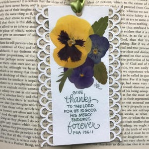 Bladwijzer, viooltje bladwijzer, GRATIS VIZIERJEBOOKMARK bij aankoop, violette bladwijzer, inspirerende bladwijzer, pastorscadeau, lezerscadeau, viooltjes