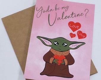 Baby Yoda Valentine