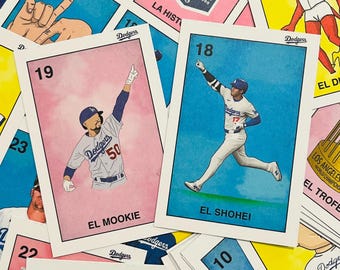 Es ist Zeit für Baseball Loteria Bingo-Spiel