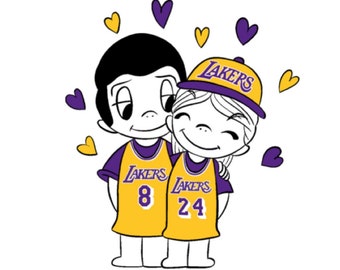 Love is Lakers Valentine Card