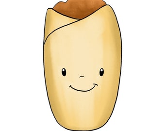 By My Burrito Valentine's Card