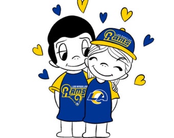 Love Is Rams Card