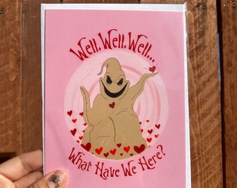 Nightmare Before Christmas Valentine Card Oogie Boogie