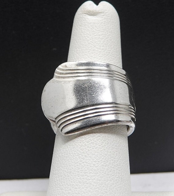 Size 7  Sterling Fork Ring - image 1