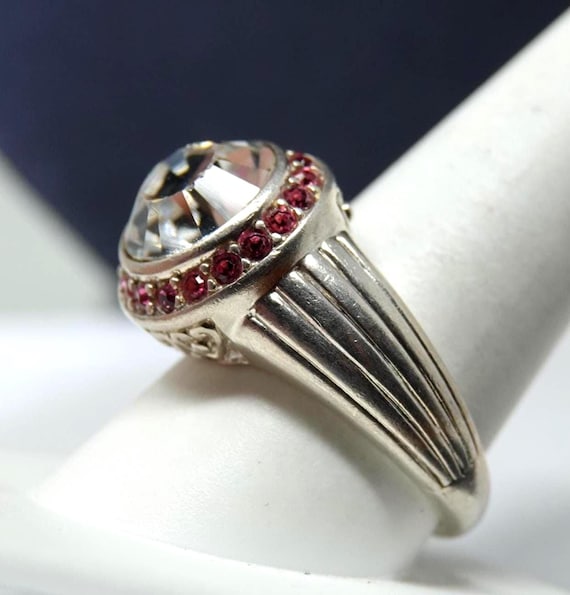 Size 11  Sterling Statement Ring - image 2