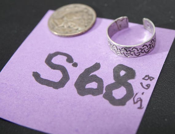 Sterling Toe Ring (or Midi Ring) - image 4