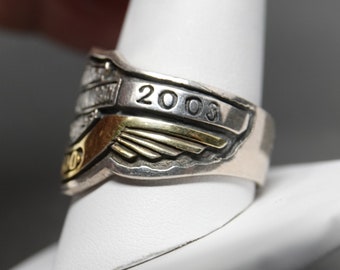 Size 11 * Harley Davidson 100 Year Anniversary Ring Gold and