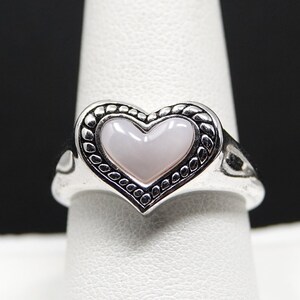 Size Sterling and Shell Ring by Honora