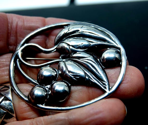 Mid Century Sterling Pin