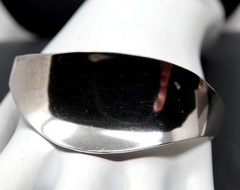 Old Mexico Sterling cuff Bracelet( Large Wrists)