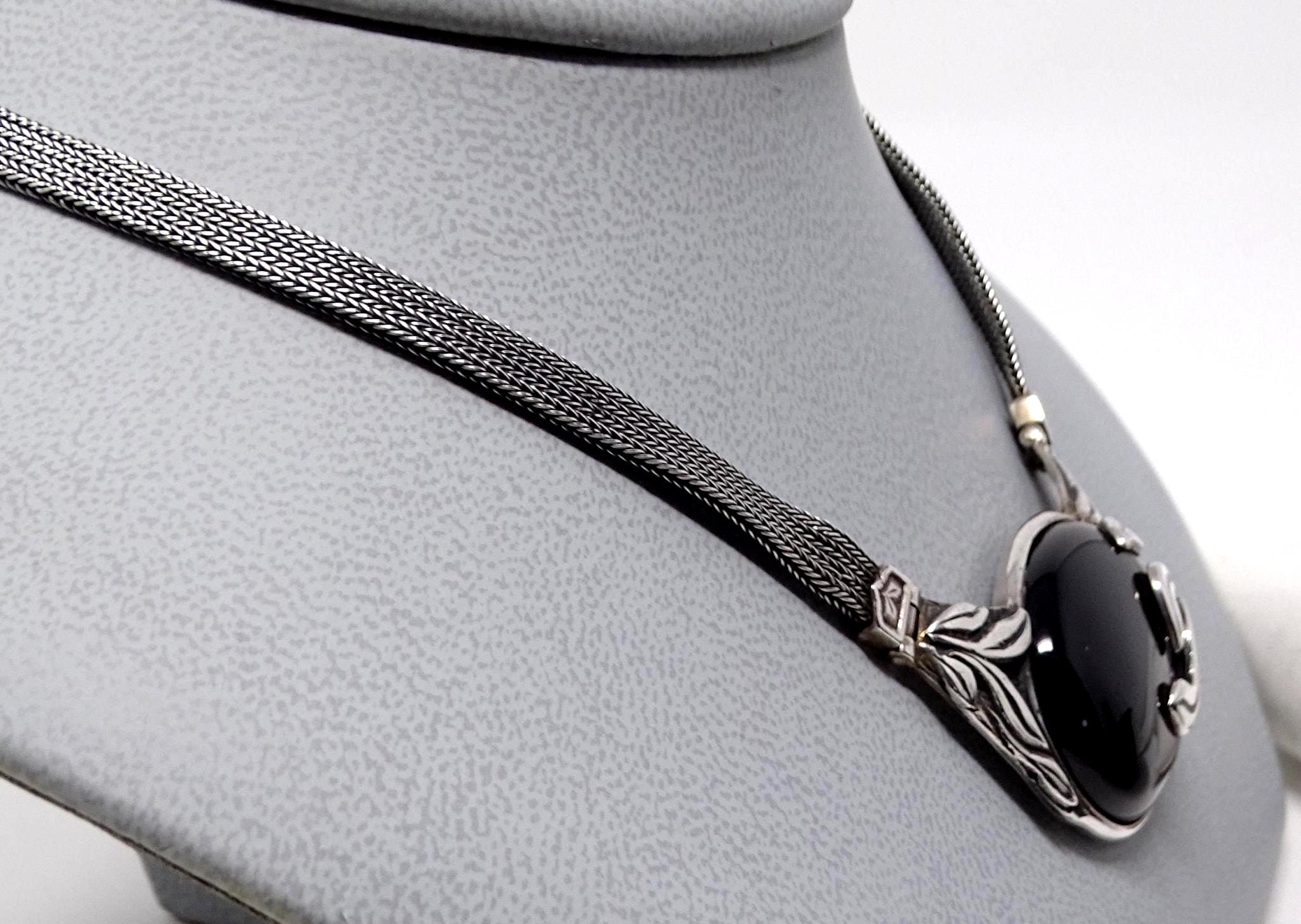 Artisanal Set Earrings-Necklace-Bracelet Onyx Stone Beige 603139 main image 0