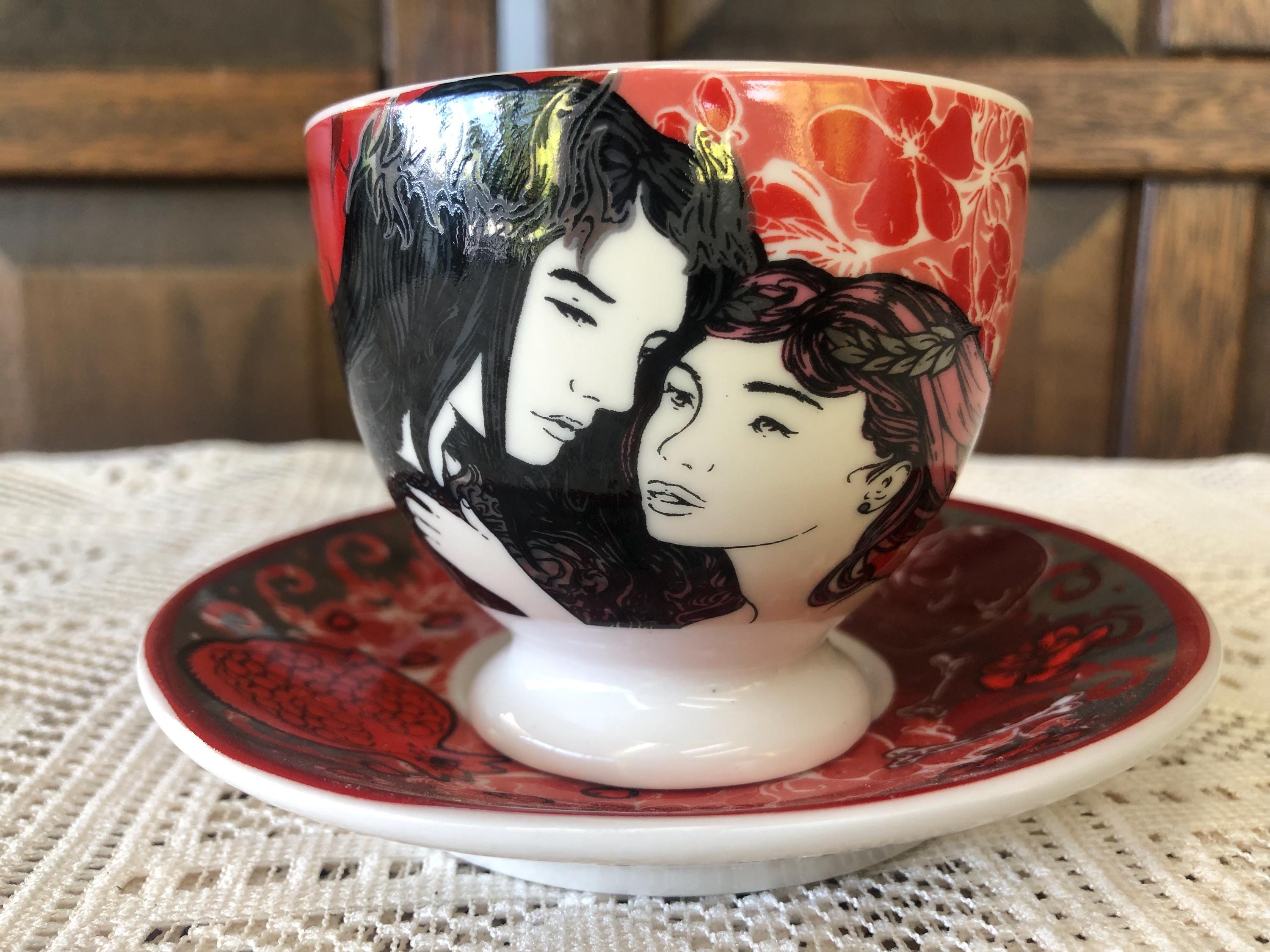 Greek Vintage Tea Set - Etsy