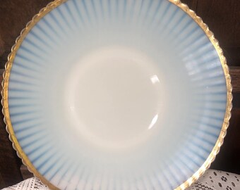 Vintage Macbeth Evans Cremax "Petalware" Platter 1930s 10.75"