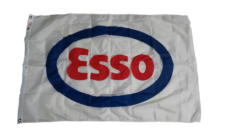 Vintage Esso Flag From the 1980/'s