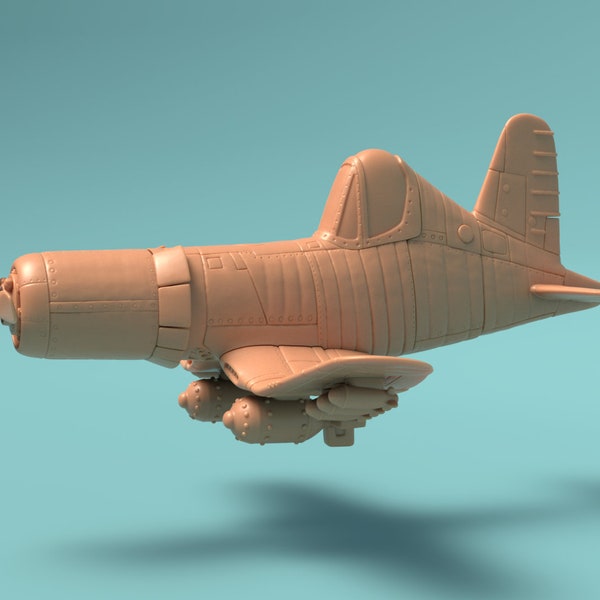 3D printable WW2 Corsair