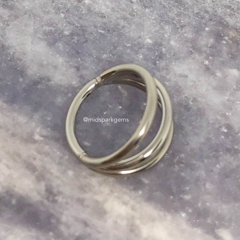 Triple Lobe Stack Titanium - Etsy