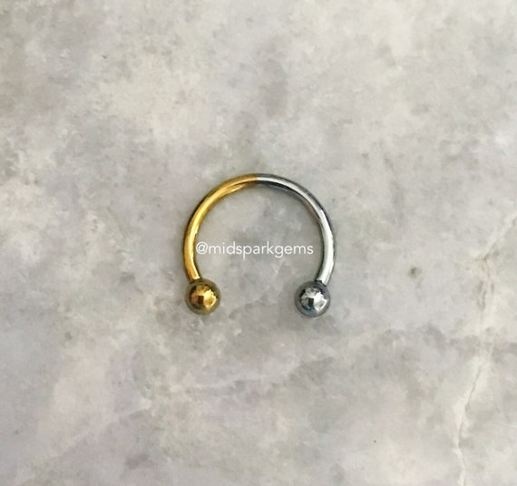 14g/16g/18g ASTM F136 Titanium Piercing Taper Insertion Pin for Internal  Thread Tragus/Helix/Lip/Nose/Helix/Piercing Jewelry Cartilage Earrings  Labret