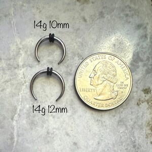 Solid Titanium Pinchers ASTM F136 Grade - Available in 10g, 12g, 14g, 16g - Choose Your Anodized Color image 8
