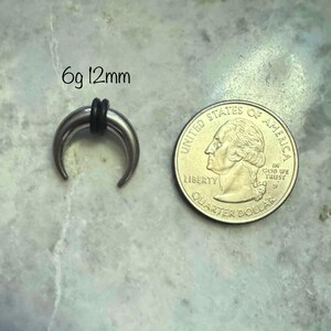 Solid Titanium Pinchers ASTM F136 Grade - Available in 10g, 12g, 14g, 16g - Choose Your Anodized Color image 13