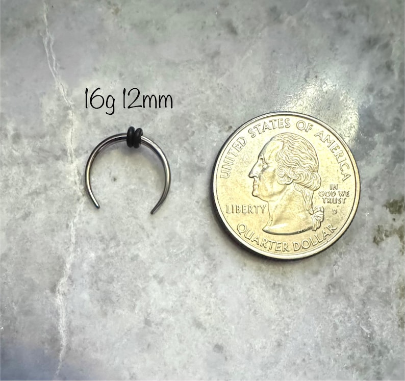 Solid Titanium Pinchers ASTM F136 Grade - Available in 10g, 12g, 14g, 16g - Choose Your Anodized Color image 7