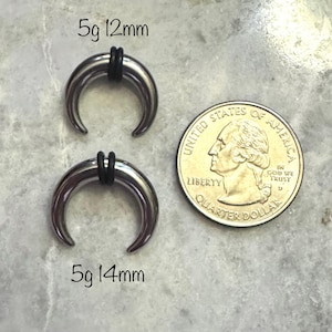Solid Titanium Pinchers ASTM F136 Grade - Available in 10g, 12g, 14g, 16g - Choose Your Anodized Color image 14