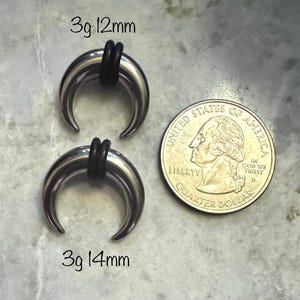 Solid Titanium Pinchers ASTM F136 Grade - Available in 10g, 12g, 14g, 16g - Choose Your Anodized Color image 15