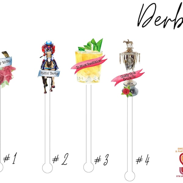 Derby Swizzle Stir Sticks