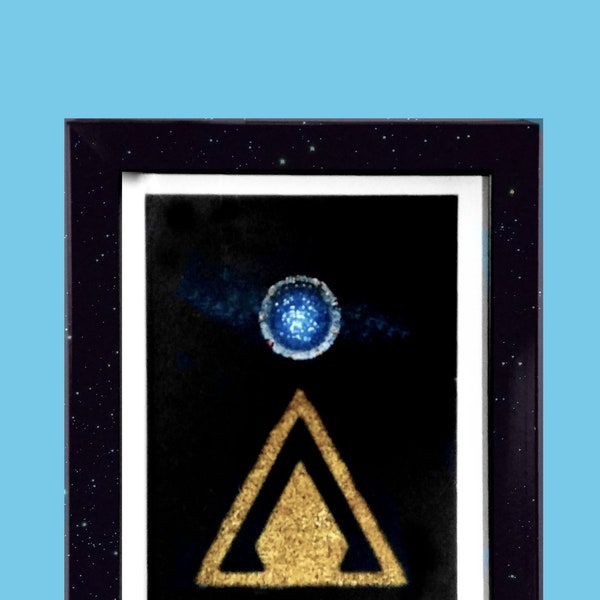 Point of Origin - Stargate Postcard | SG1 Series Illustration | Sci-Fi Postcard Print | Nerdy Gift - Gifts for Geeks