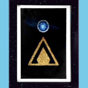 Point of Origin - Stargate Postkarte | SG1 Serie Illustration | Sci-Fi Postkartendruck | Nerdy Geschenk - Geschenke für Geeks