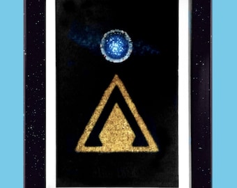 Stargate SG-1 Postkarte - Point of Origin Sci-Fi Kunstdruck