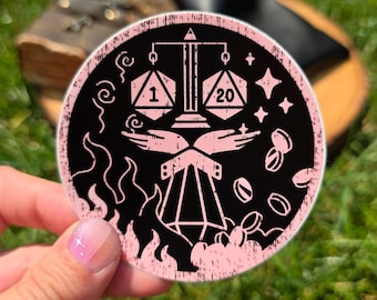Dungeon Master D&D Sticker - 3" Waterproof Vinyl