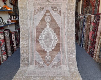 Oushak Rug, Vintage Rug,4.2x7.5ft FREE SHIPPING Ethnic Rug, Area Rug,Turkish Rug,Rugs for Home,Kilim Rugs,Home living Floor Rugs,Home Rug !