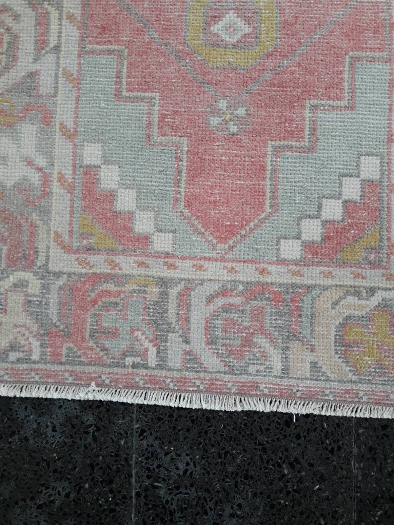 Kitchen Runner Rug Oushak Runner Rug 2.7x10.1ft FREE | Etsy