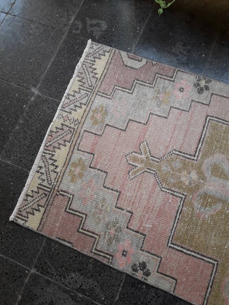 Kitchen Runner Rug Oushak Runner Rug 2.6x8.1ft FREE SHIPPING Etsy