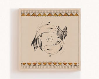 Pisces Season - Fine Art Print / Giclée Print / Illustration / Contemporary Art / Magic Alchemy - Wumi Studio by Ana Magalhães