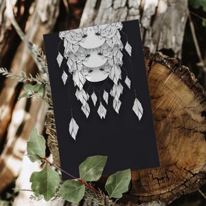 Chaman - Carte postale / Mini-impression / Illustration - Ana Magalhães / Wumi Studio