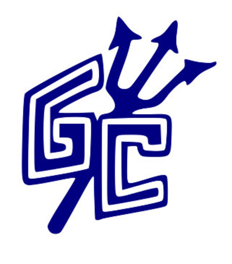 Gate City Blue Devil SVG Vector File Etsy