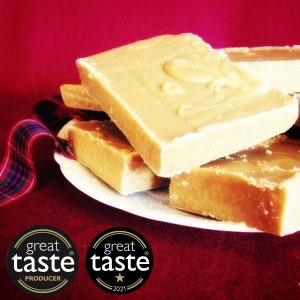 Kerry's Homemade Scottish Tablet. GREAT TASTE 2021 Award Winner. Large Bar ( approx 140g) Original Flavour