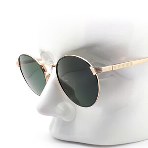 Vintage Escort 404 90s Sunglasses // 1990s New Old Stock Round Sunglasses