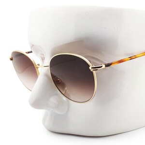 Vintage Sting Sunglasses: 90s Dierre Mod College, Brown Gradient Lenses