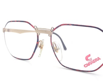Vintage Carrera 5773 36 Brillijsten // jaren 1980 Nieuwe Oude Voorraad Brillen