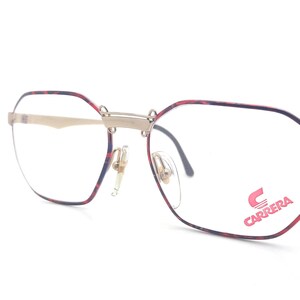 Vintage Carrera 5773 36 Glasses Frames // 1980s New Old Stock Eyeglasses