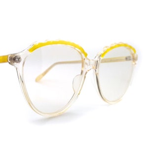 80s Vintage Anglo American Mod 142 LA6 Glasses Frames // New Old Stock Eyeglasses