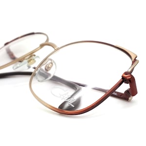 Vintage Cazal Mod 213 Col 69 80s Glasses Frames // 1980s Designer Eyeglasses