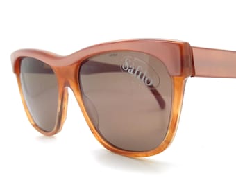 80s Vintage Safilo Wayfarer Sunglasses: Italian Acetate Frame