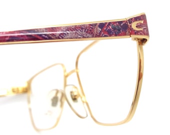 Vintage 80s Cottet 2140 Glasses Frames // Made in France // 1980s New Old Stock Eyeglasses